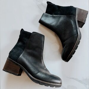 SOREL Cate Boot Side Zip Waterproof Bootie